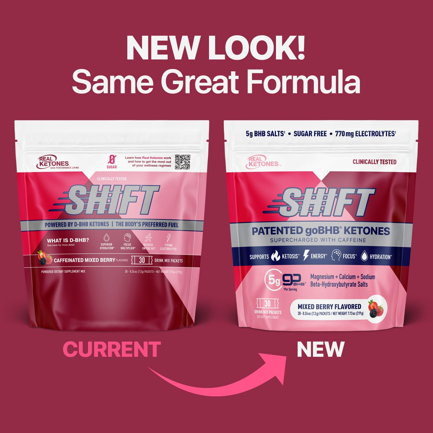 Real Ketones BHB exogenous ketones powder supports sustained focus and energy.