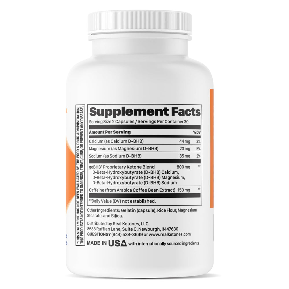 Real Ketones goBHB electrolytes blend shown for hydration and ketosis support