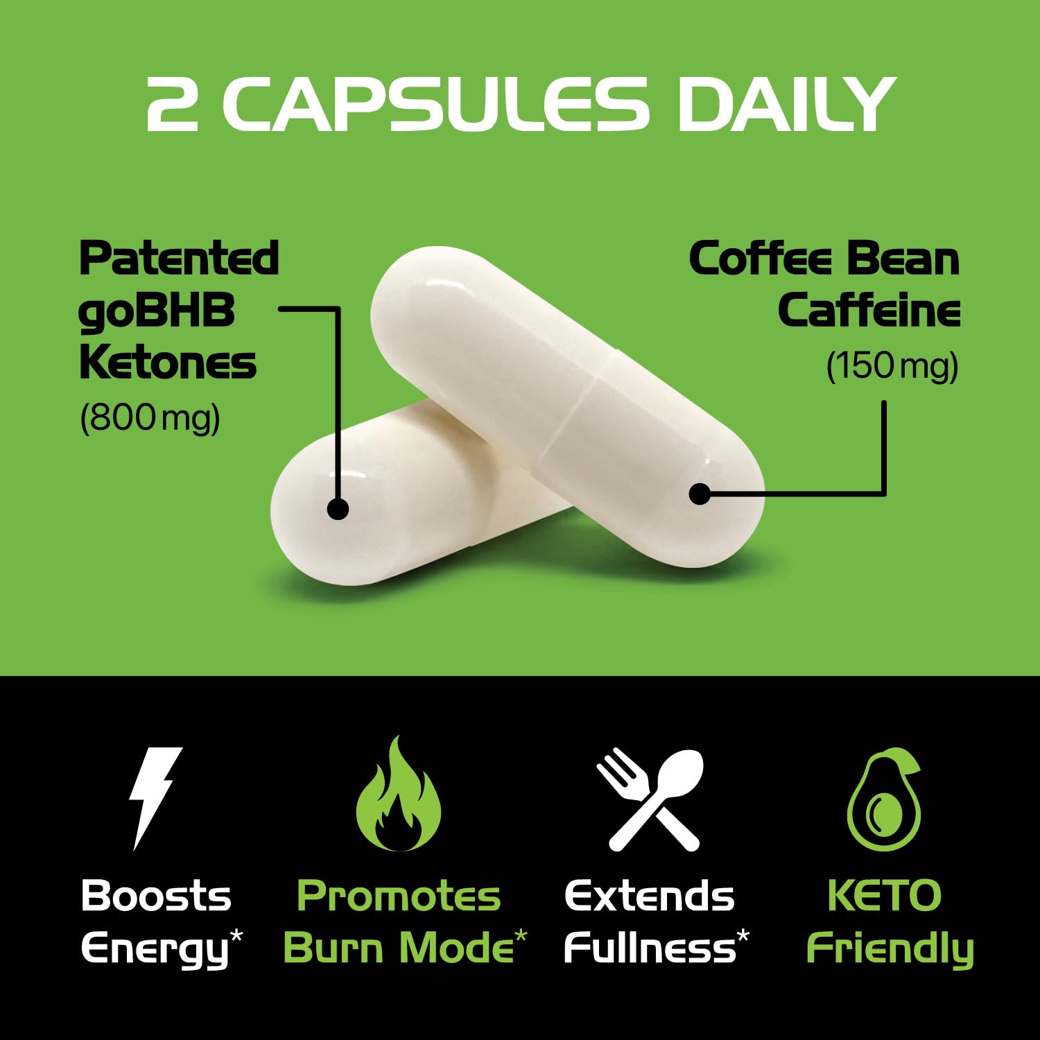 Real Ketones goBHB label closeup, highlighting science-backed ketone formula.