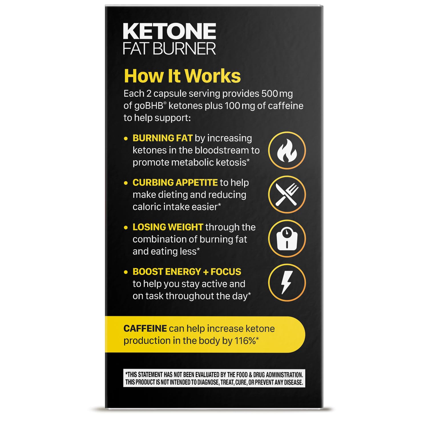 Real Ketones NiteBurn energy on the go highlight.