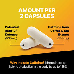 Real Ketones NiteBurn label goBHB details for metabolism support.