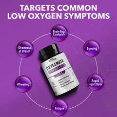 Real Science Oxygenate Miracle bottle side view highlighting compact design for on-the-go use