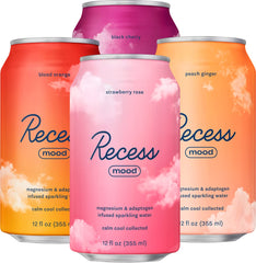 Recess Mood Strawberry Rose can close-up for a refreshing, relaxing moment.