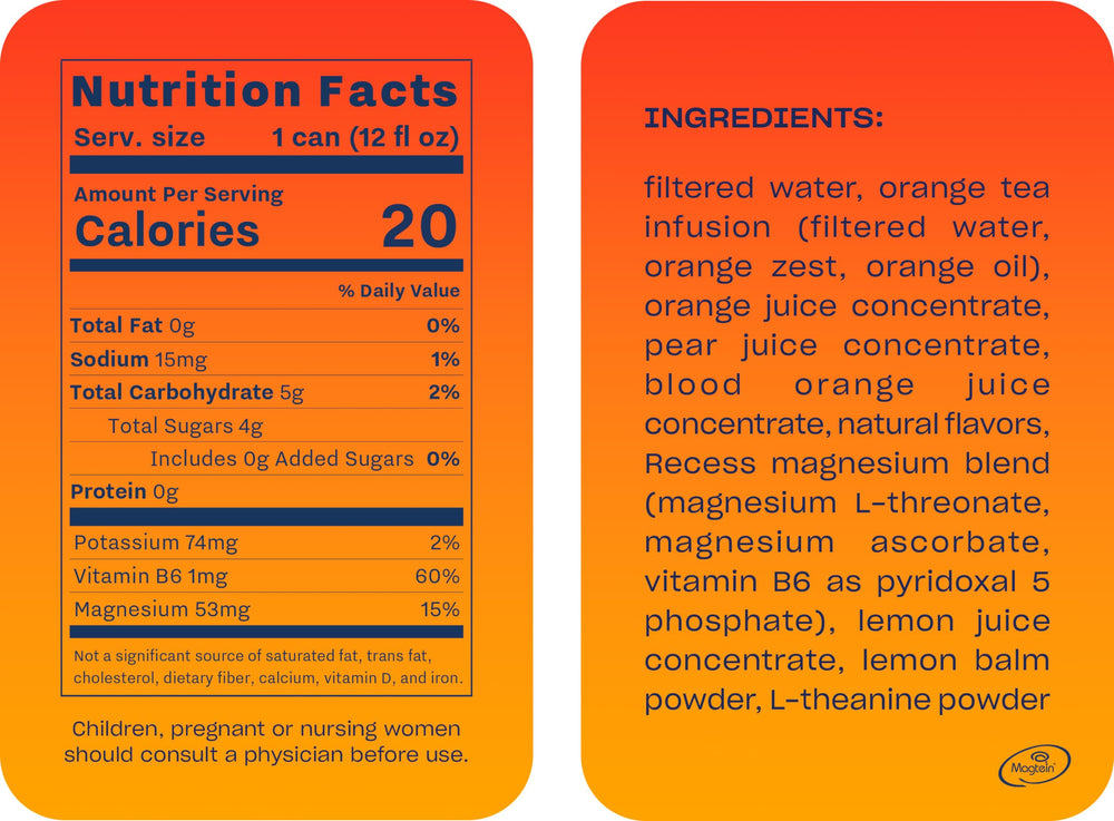 Recess Mood orange zest closeup highlighting natural citrus aroma