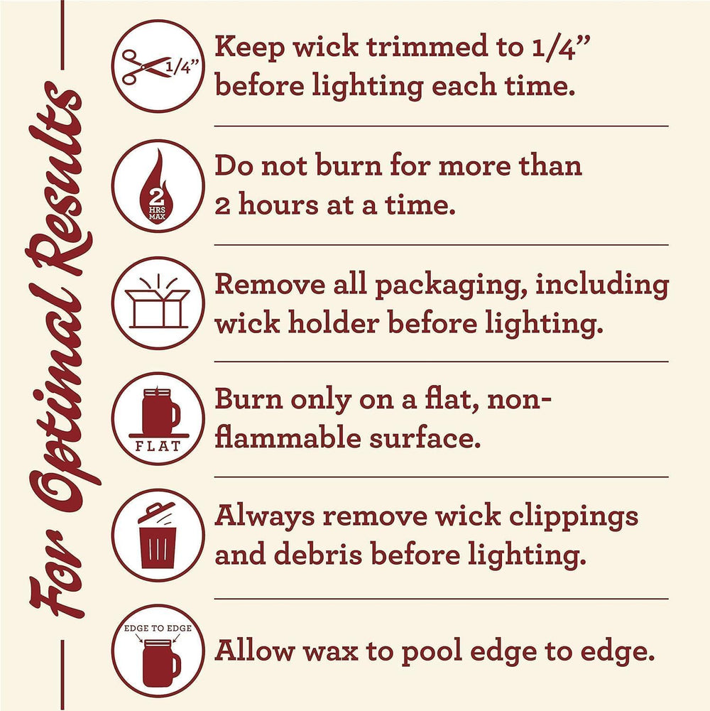 Red Barn Teakwood Aromatherapy Candle wick and soy wax detail highlights clean burning potential.