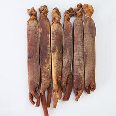 Red Korean Ginseng tea pieces ideal for brewing a comforting cup