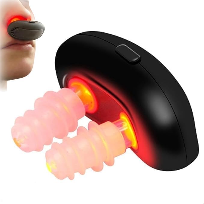 Red Light Therapy for Nose device front view showing compact design for easy use