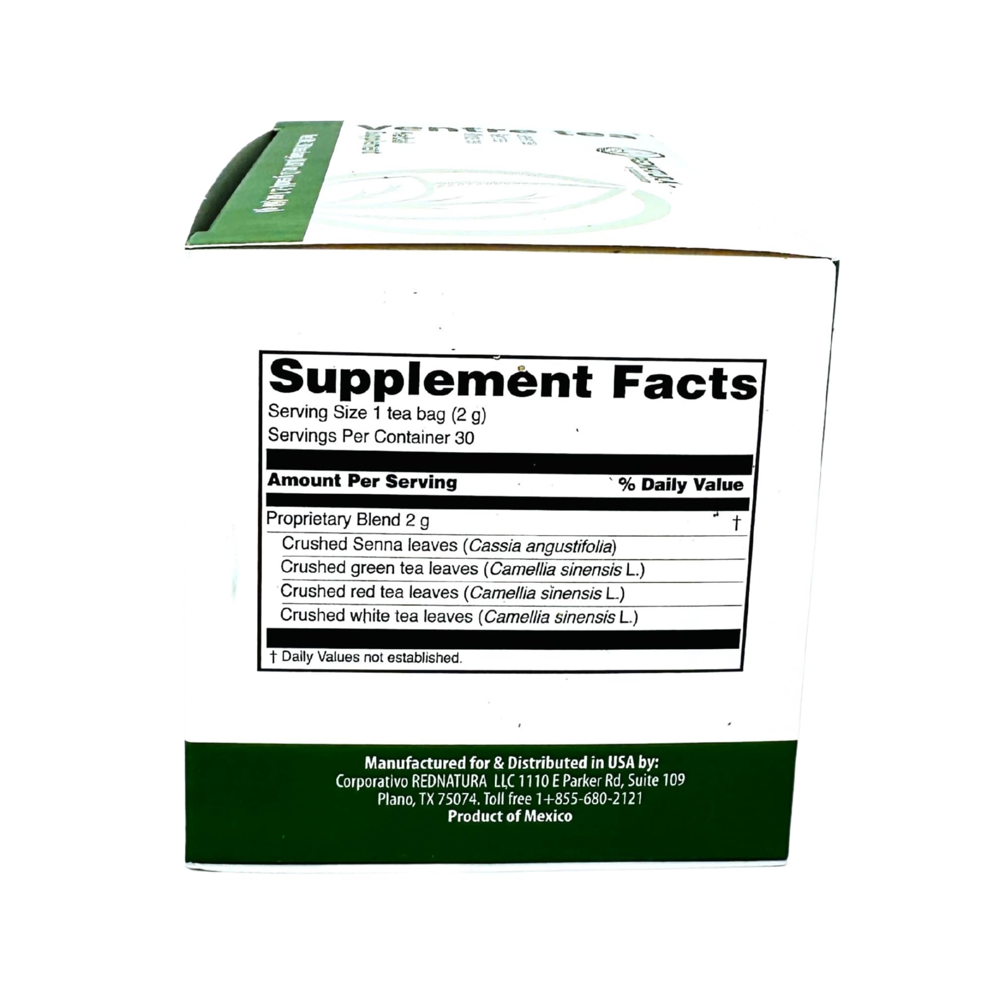 Be Lax Tea ingredients include Senna Leaf for a gentle support.