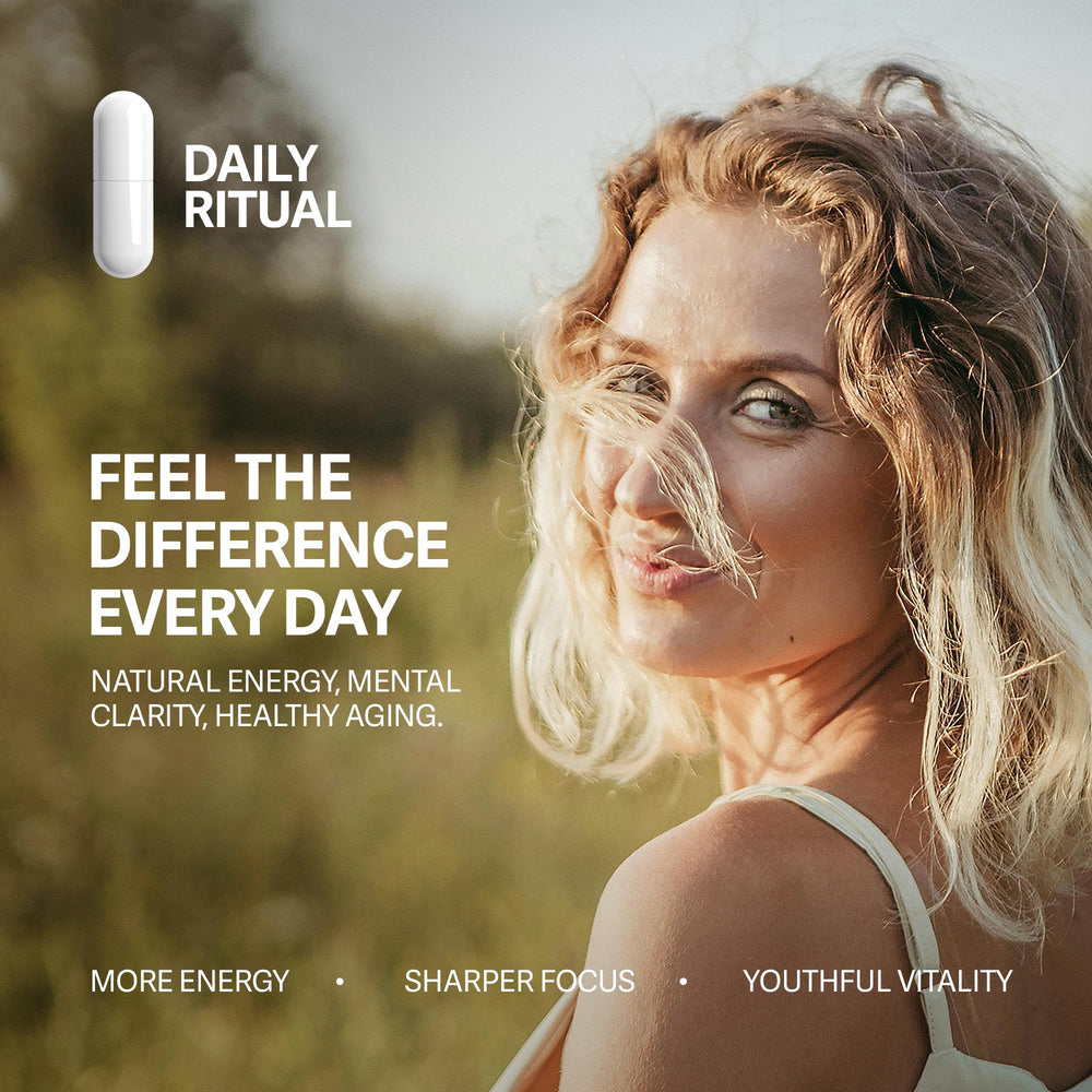 Redberry NAD alpha-lipoic acid visual for daily oxidative stress support.