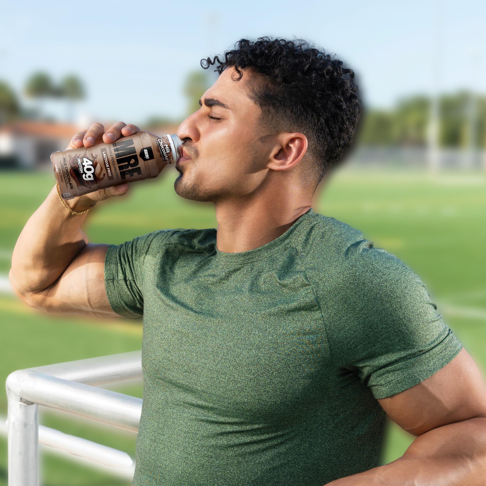 REDCON1 MRE 40g protein packaging emphasizes real whole-food sources