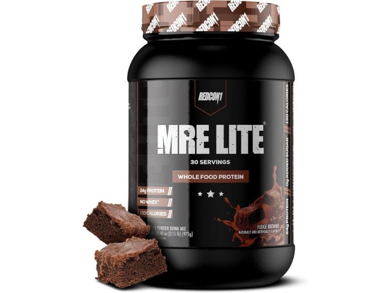 REDCON1 MRE Lite low-carb keto-friendly—macro-conscious meal option.