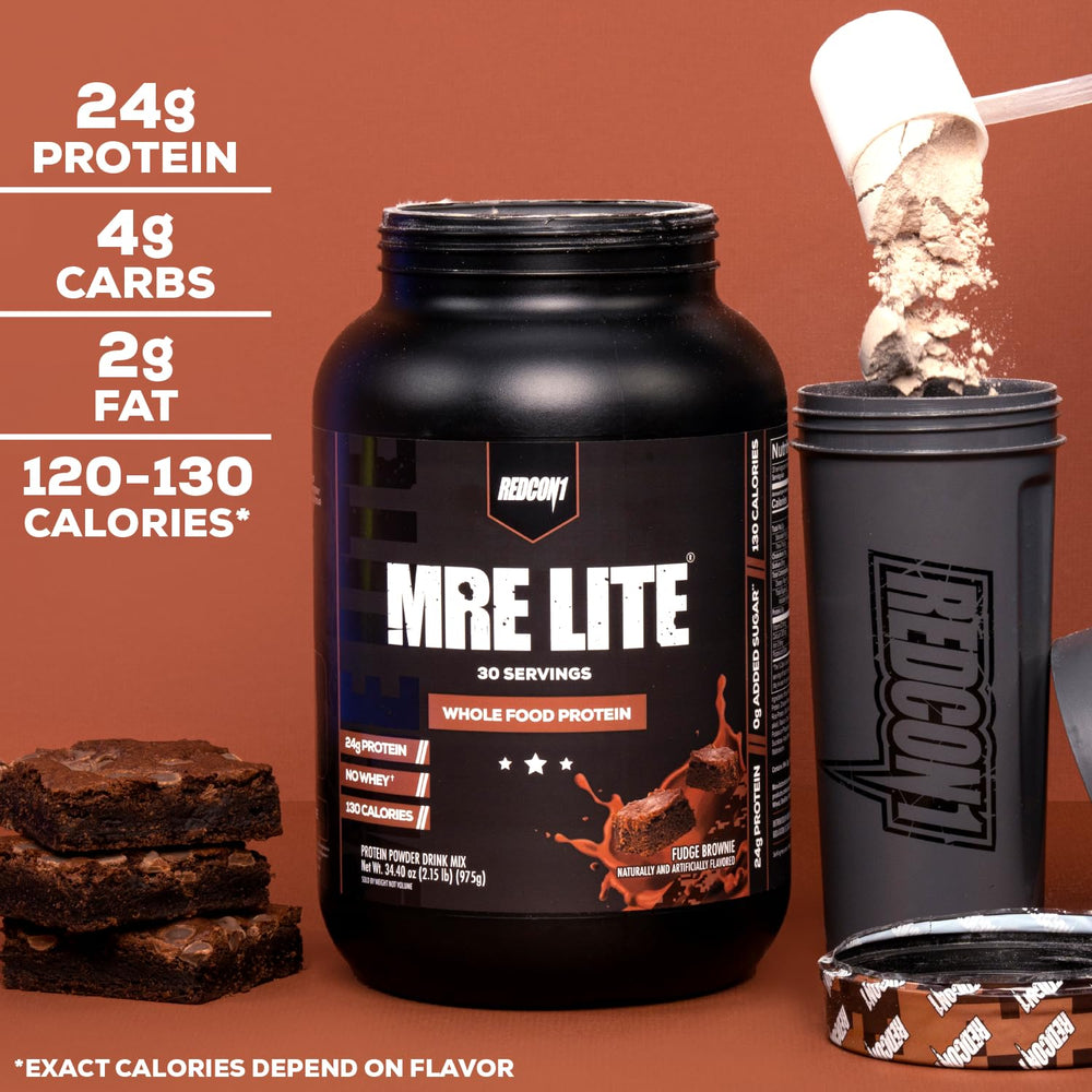 REDCON1 MRE Lite MCT oil energy—fats for quick, lasting fuel.
