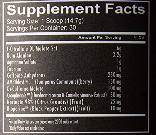 Athlete in gym using Total War for endurance and pump support.