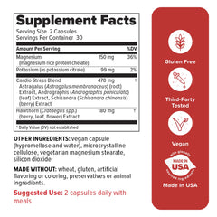 Redd Remedies 120/80 Care capsules close-up showcasing vegan capsules