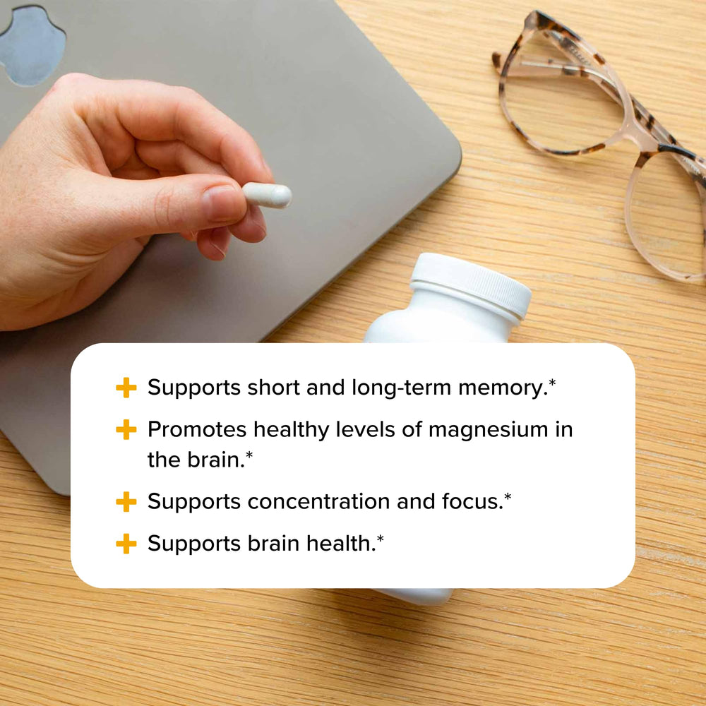 Redd Remedies Brain Awakening bottle on counter ready for morning routine.