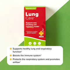 Redd Remedies Lung Care herbs including mullein and malabar nut
