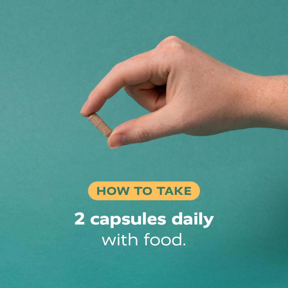 Redd Remedies Thyroid Strong bottle pour—demonstrating convenient daily dosing