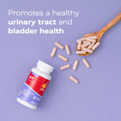Redd Remedies UT Soothe label view signals vegan capsules for daily urinary health support.