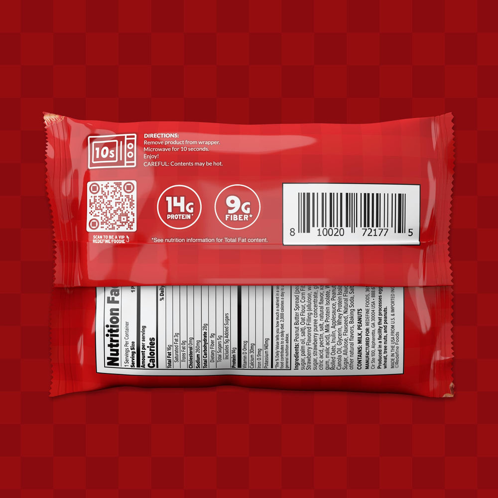 REDEFINE Oatmeal Protein Pie slice on plate for a satisfying breakfast bite