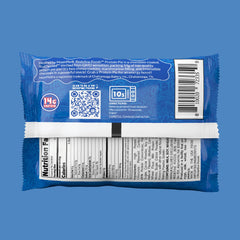 REDEFINE Protein Pie MoonPie Chocolate cookie-sandwich close-up showing marshmallow filling texture.