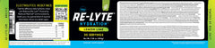 Prepared Redmond Re-Lyte lemon lime drink in a glass
