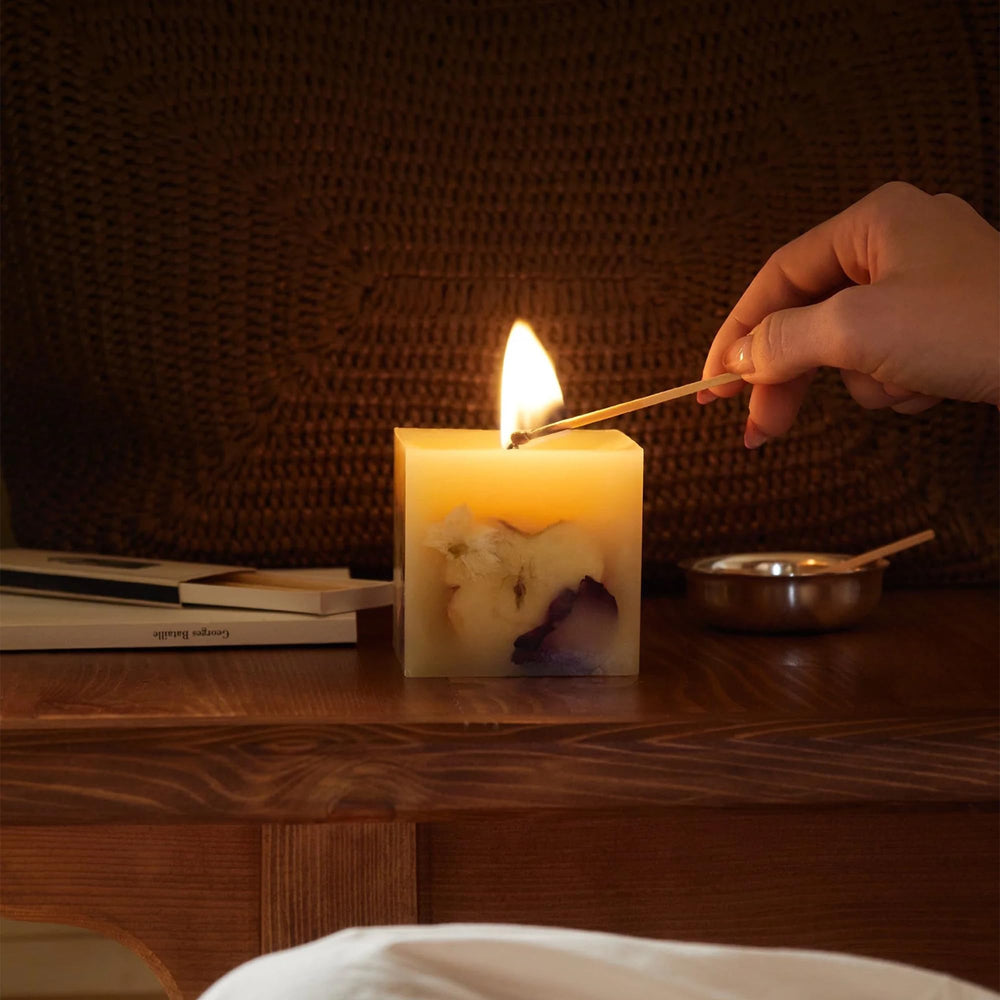 Refillery Haus Small Spiced Apple Cider Candle gift-size is ideal for gifting and desks.