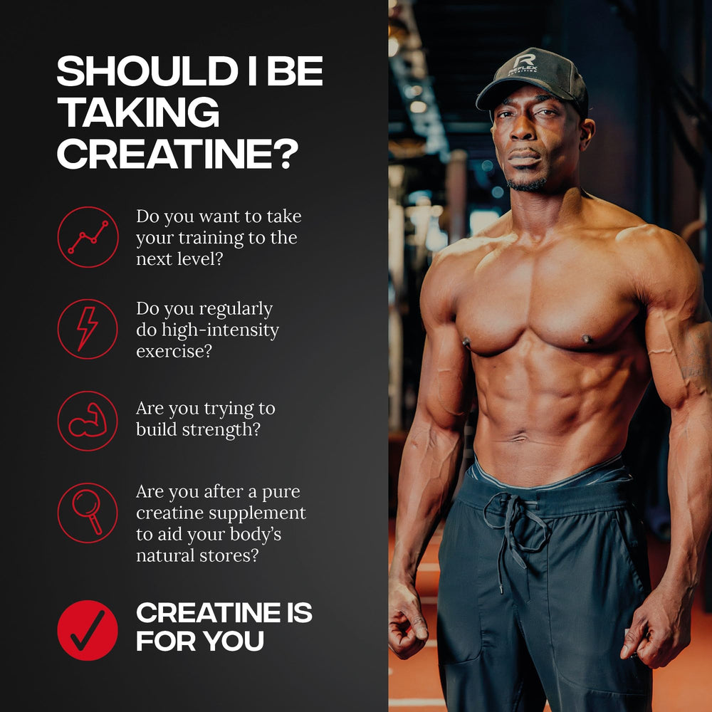 Reflex Creapure Creatine Powder scoop supports convenient daily supplementation