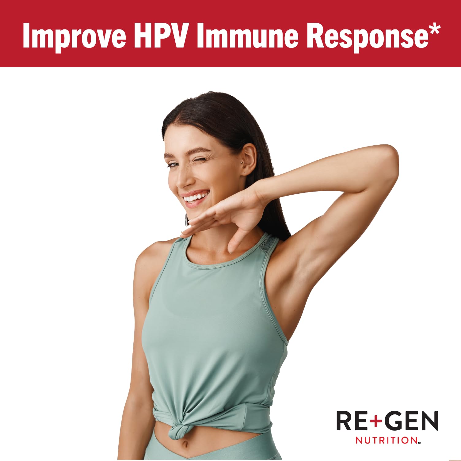 Re+Gen Nutrition Herp Rescue Healing Power Vanish capsules on table