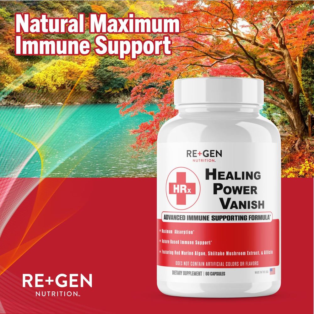 Re+Gen Nutrition Pure shiitake mushroom extract close-up detail