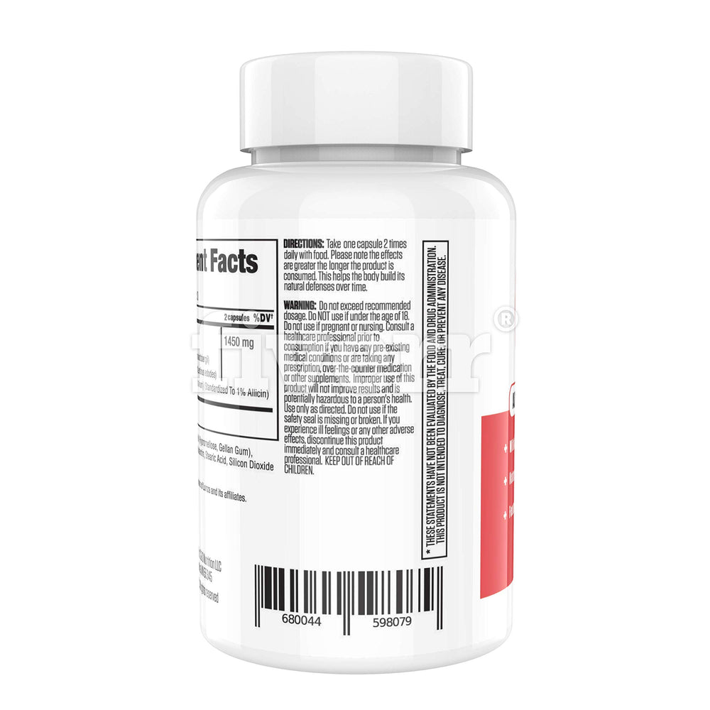 Lifestyle scene with supplement bottle on a shelf