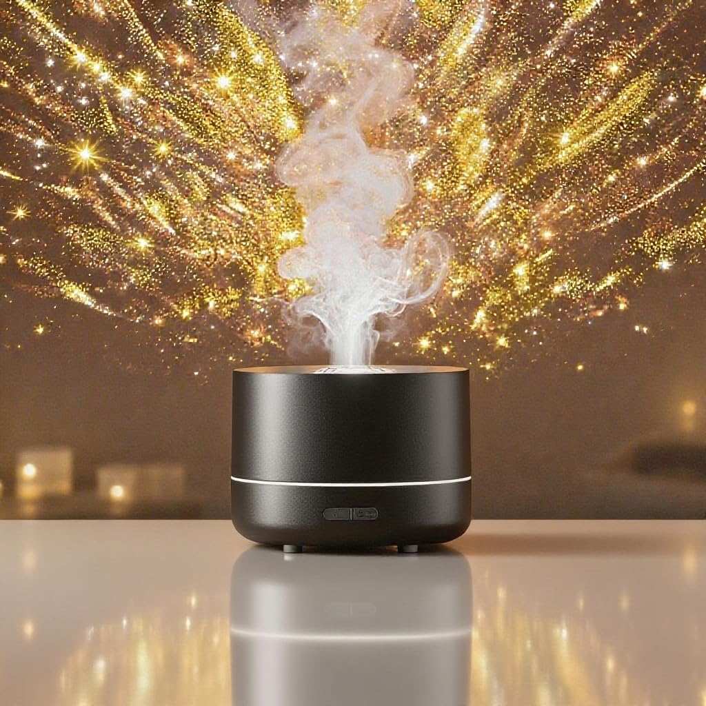 Reginext galaxy projector creates starry visuals for cozy evenings