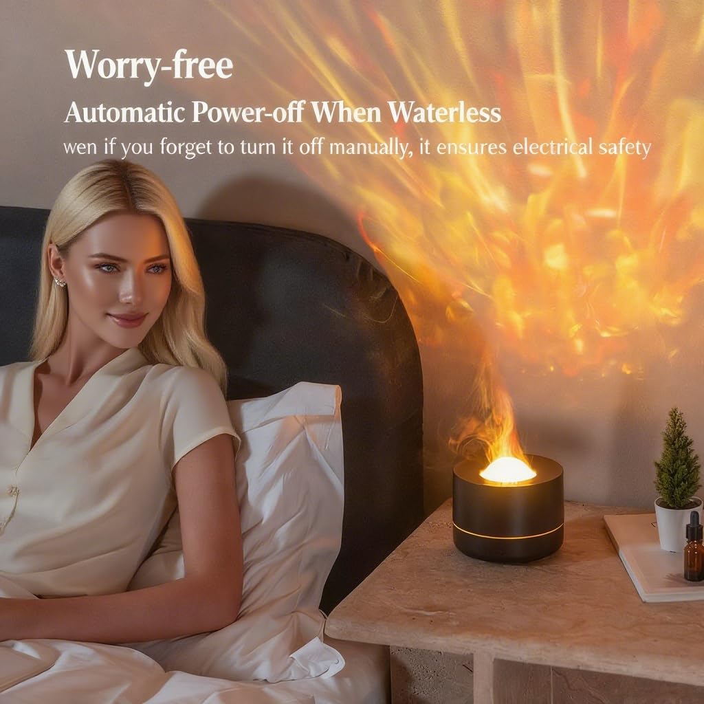 Reginext water wave lighting for calming room mood