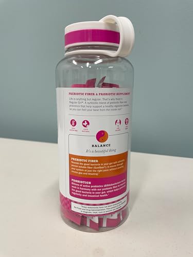 Regular Girl BPA-free travel bottle, easy to take for daily routine.