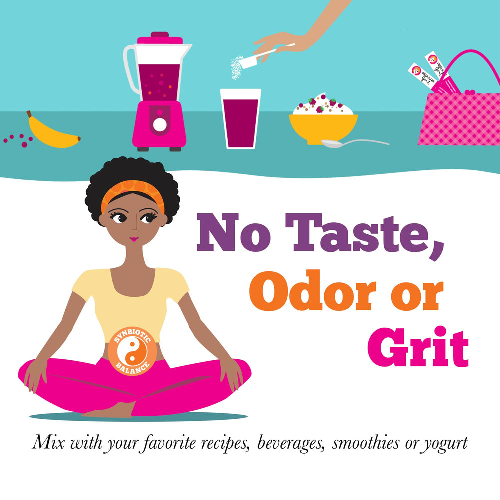 Regular Girl digestive balance packaging showcases fiber blend.