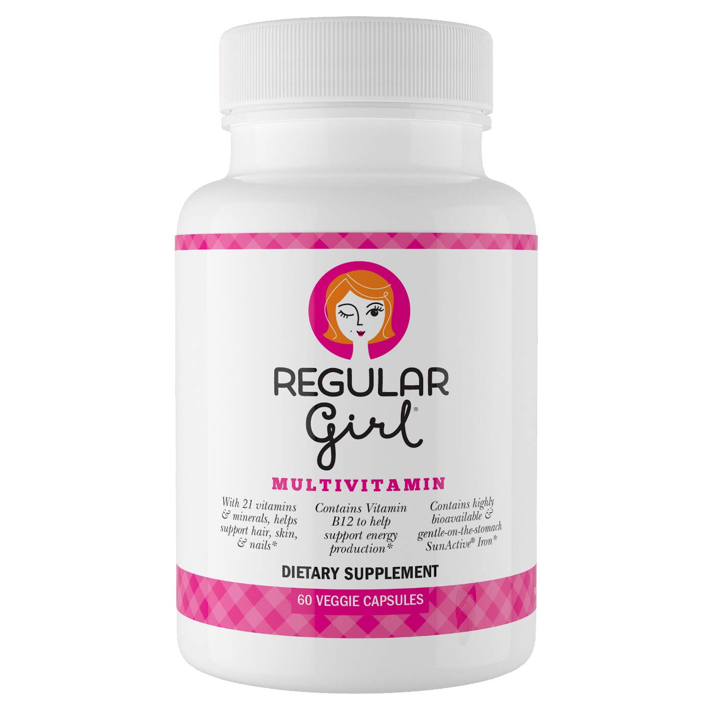 Regular Girl SunActive Iron offers gentle iron support for sensitive stomachs.