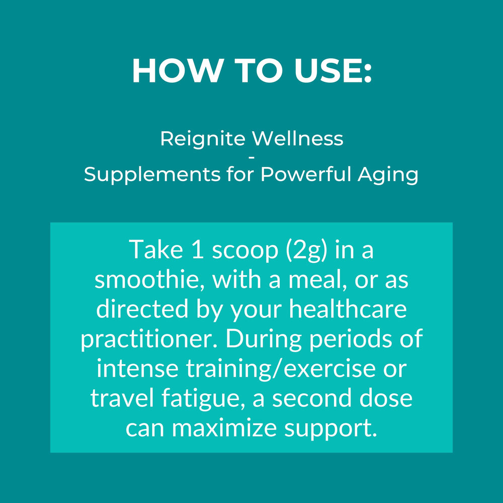 Reignite Wellness SHEatine powder ingredients list demonstrates transparent formulation.