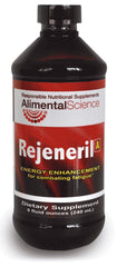 Rejeneril-A 8oz bottle pour for easy daily dosing and sustained energy