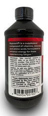 Rejeneril-A daily use visual suggesting half-teaspoon serving for natural energy enhancement