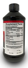 Rejeneril-A label close-up highlighting sugar-free, caffeine-free formula for clean energy support