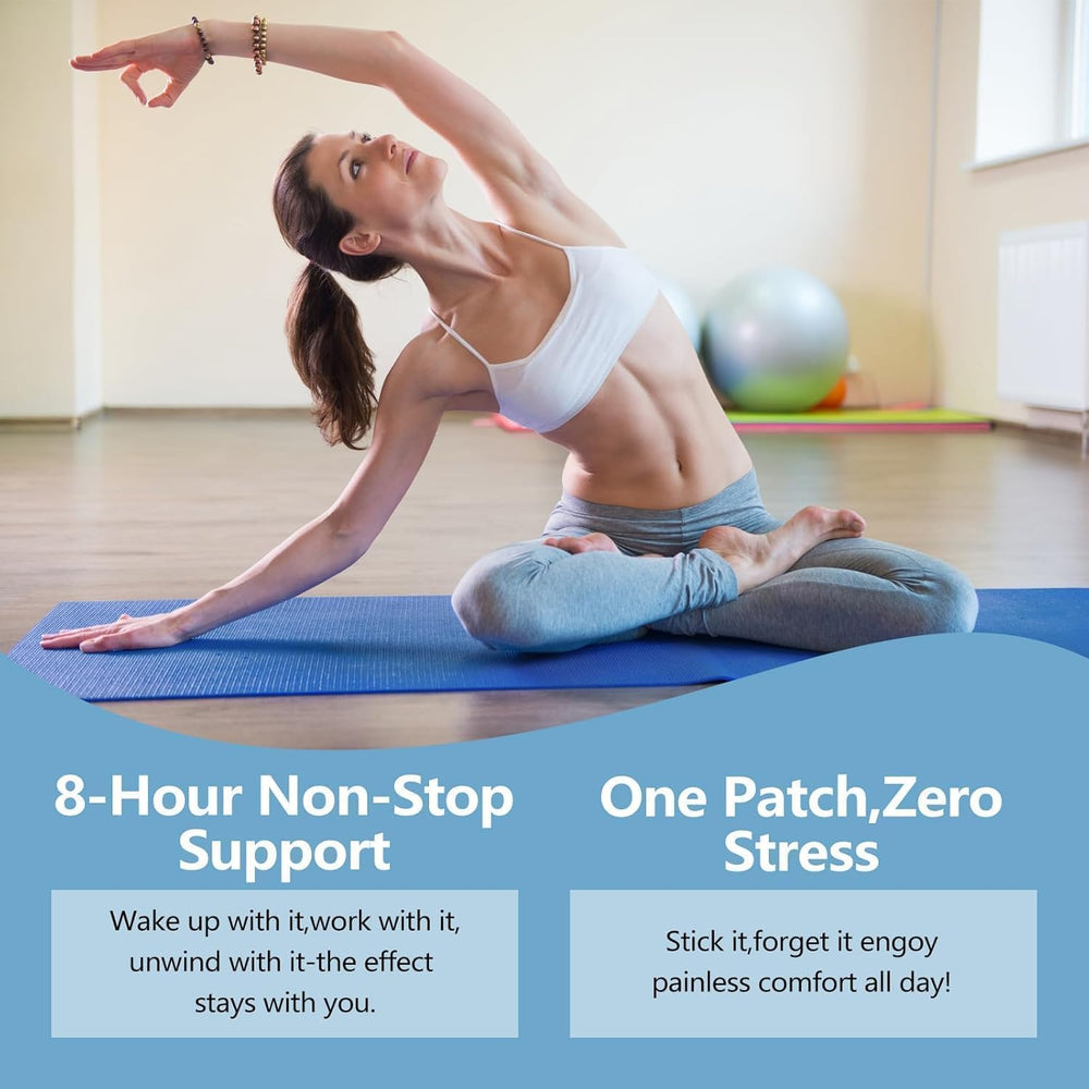 RejuvaCare Ozempatch skin-friendly material offers comfortable daily wear.