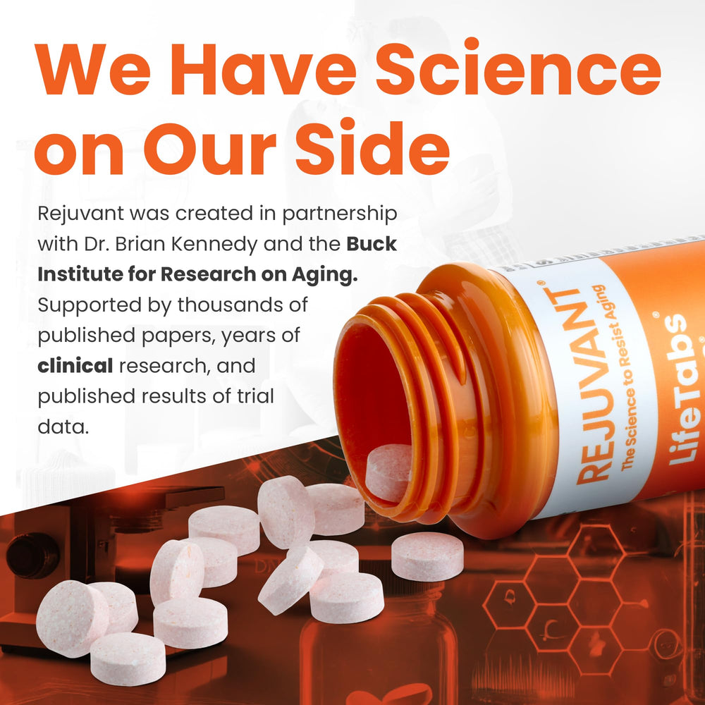 Rejuvant Women's AKG Longevity packaging box signals premium quality.