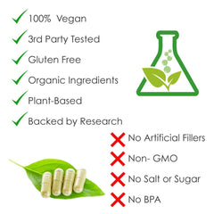 L-Serine capsules from Rejuvenation Therapeutics ready for daily supplementation