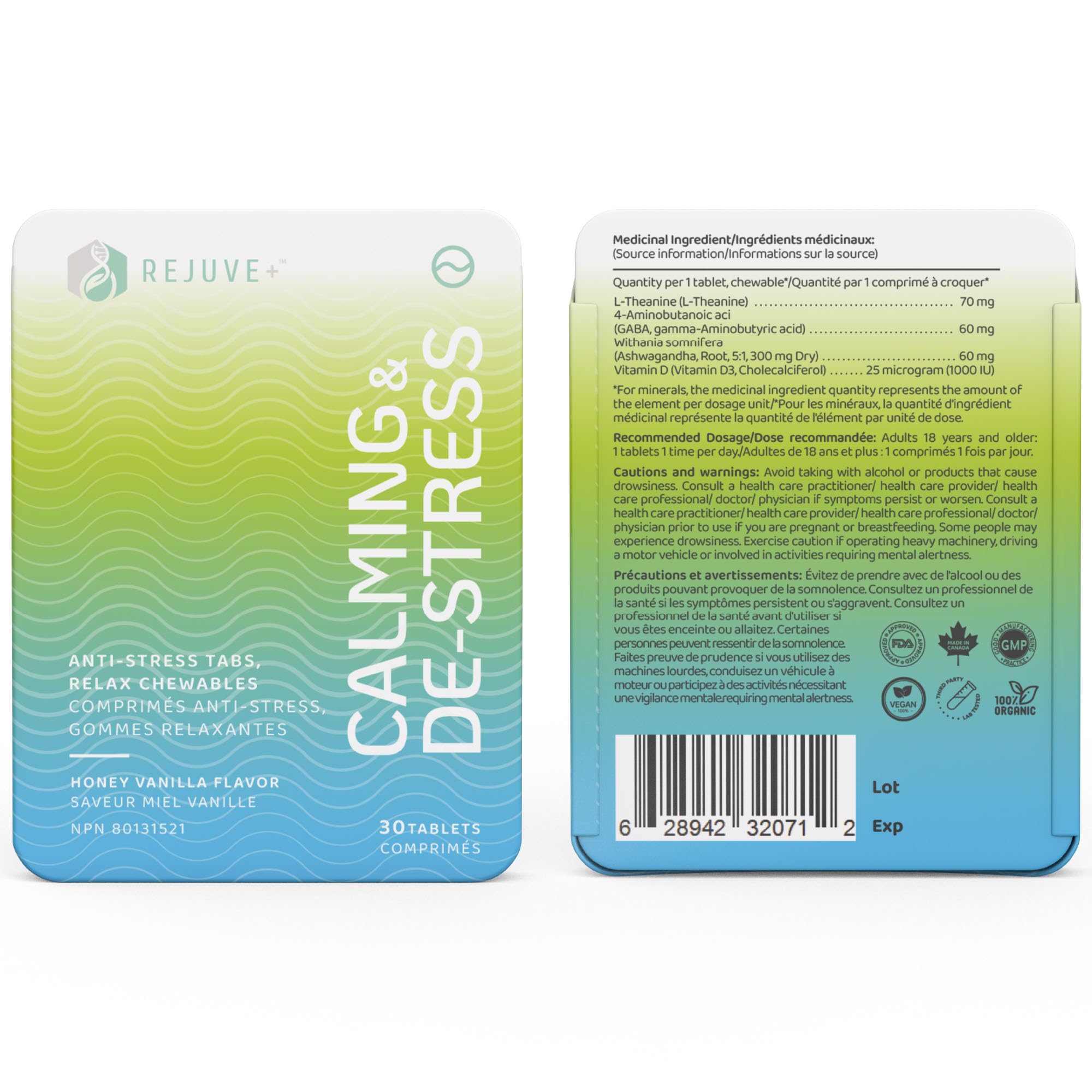REJUVE+ Honey Vanilla flavor closeup invites a pleasant daily wellness routine.