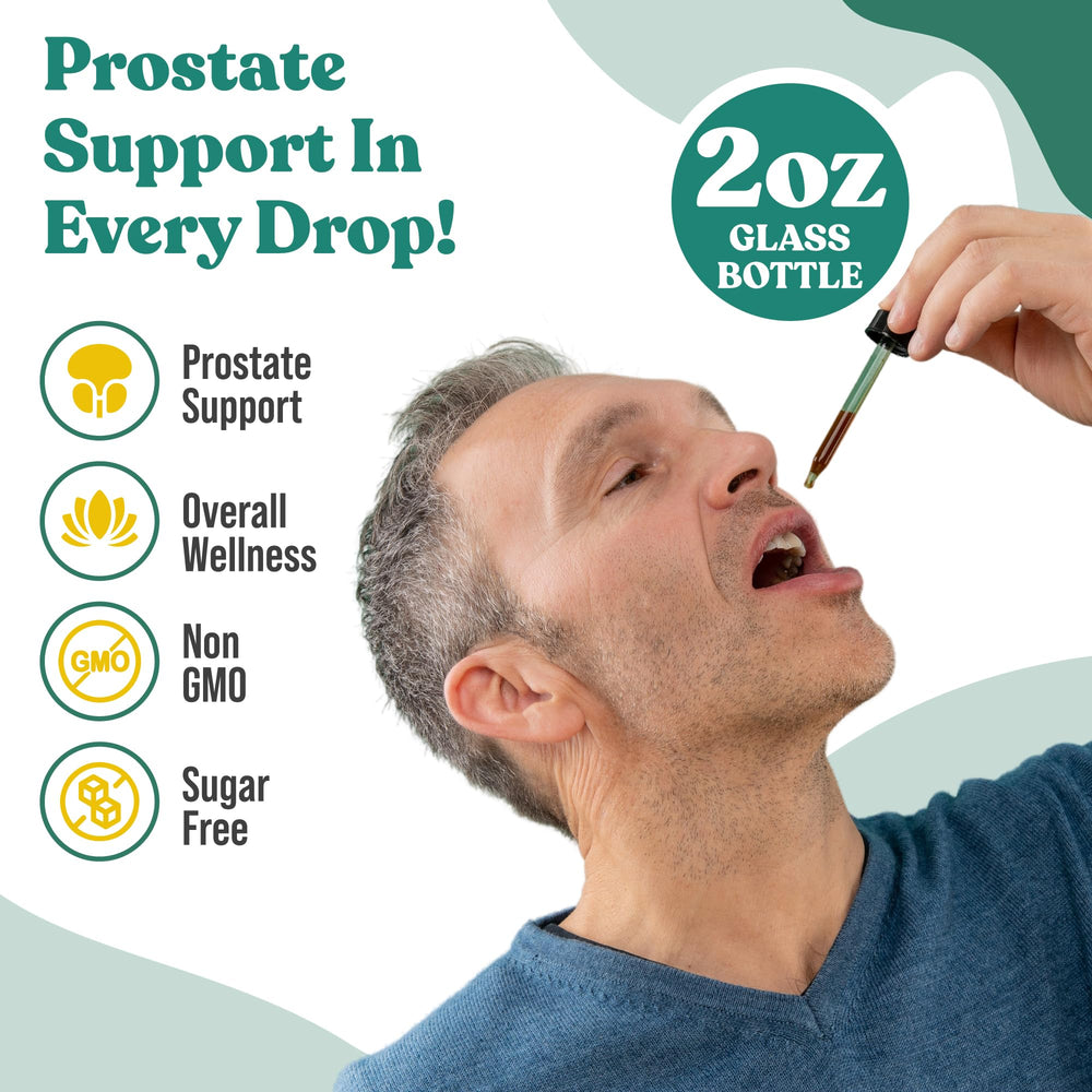 Rejuvica Health Prostavec tasting-friendly liquid demonstrated for smooth daily use.