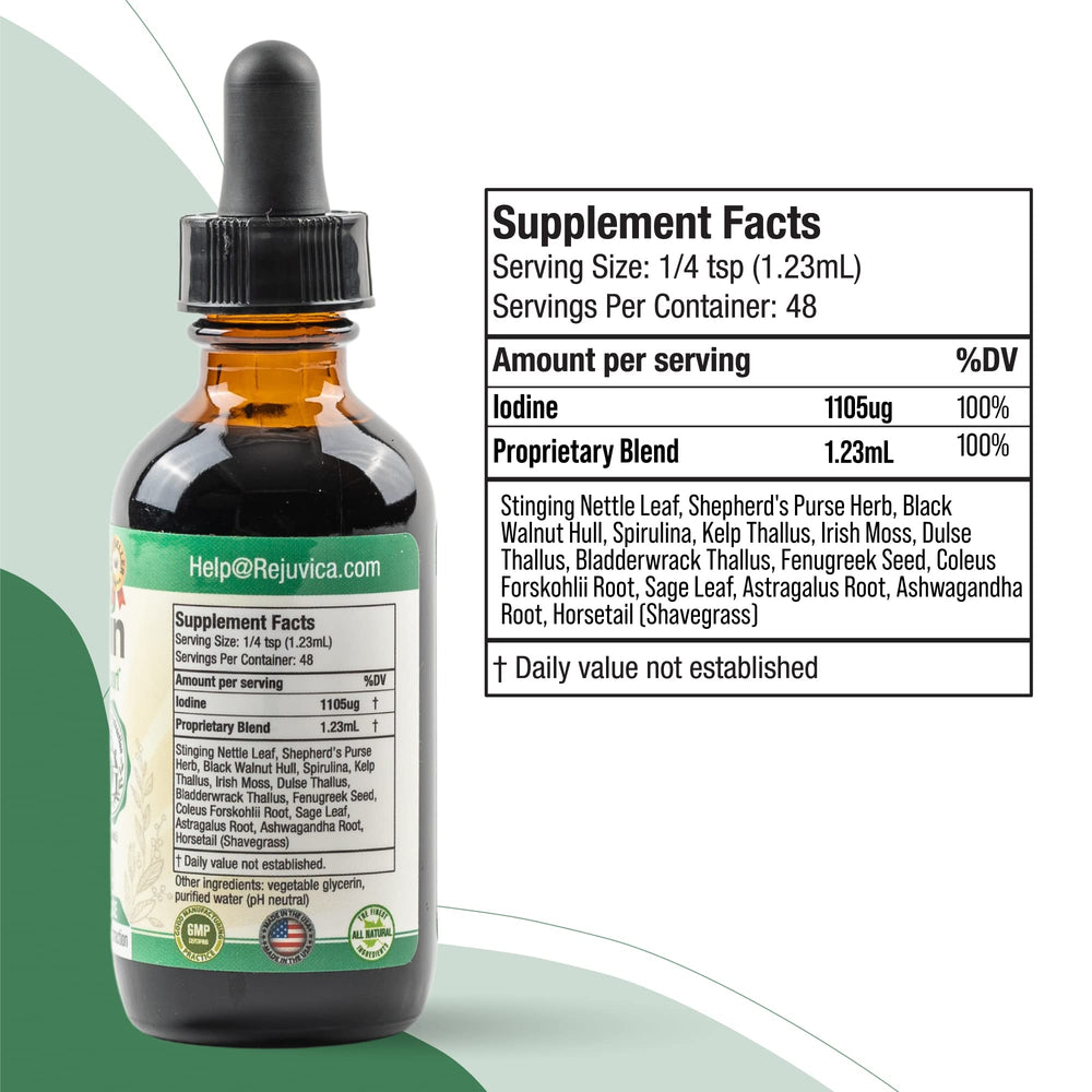 Unopened Thyrobin package signaling freshness and potency
