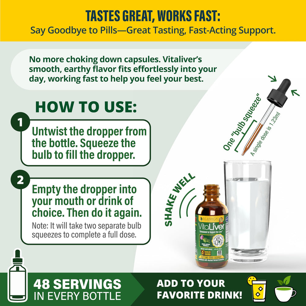 VitaLiver ingredients include milk-thistle for plant-powered support.