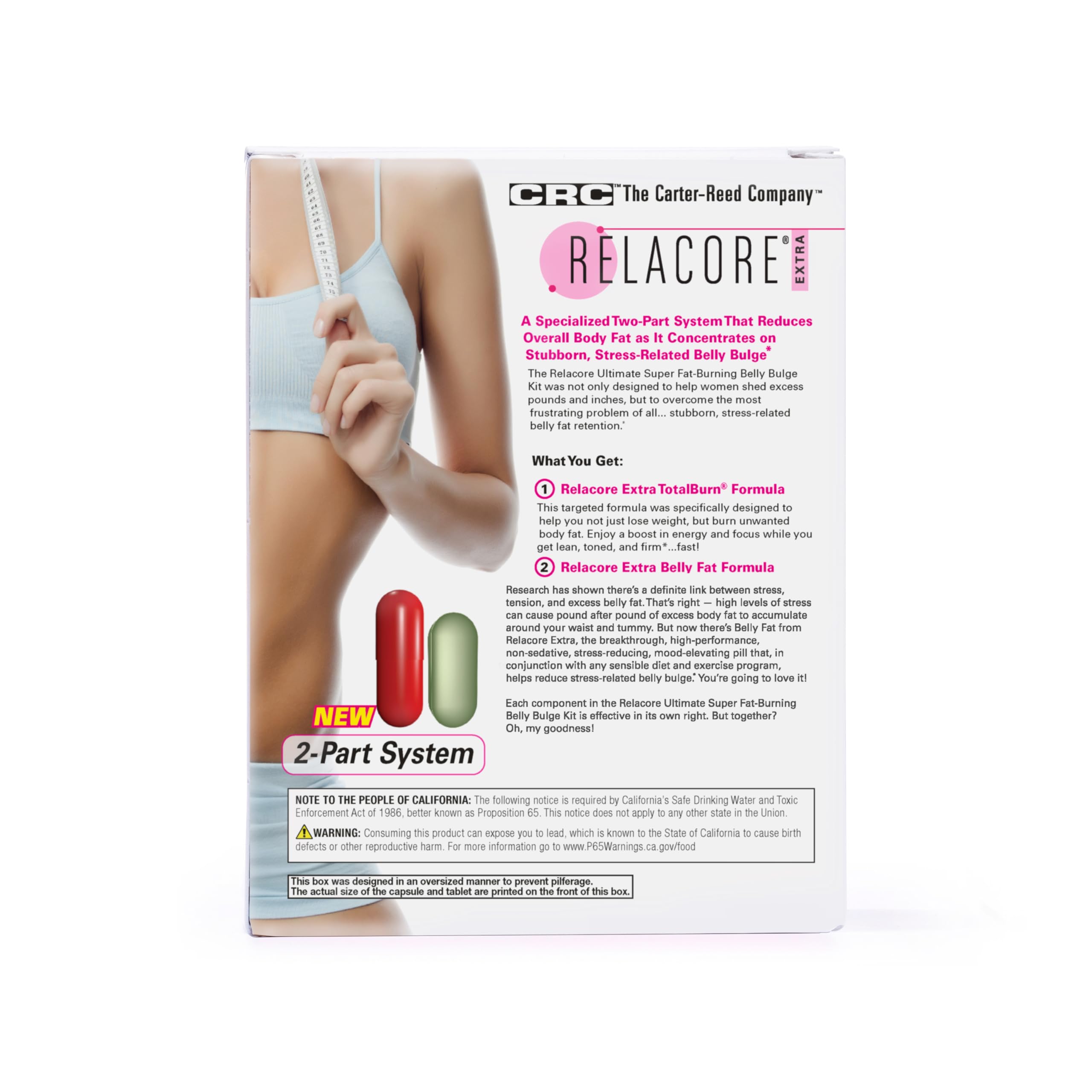 Relacore Accelerated Burn capsules focusing on energy and focus
