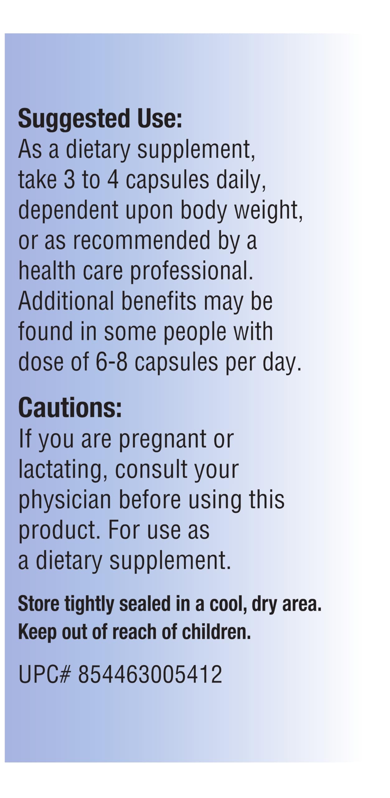 Relentless Improvement D-Serine bottle on shelf with vegan, animal-free content emphasized.