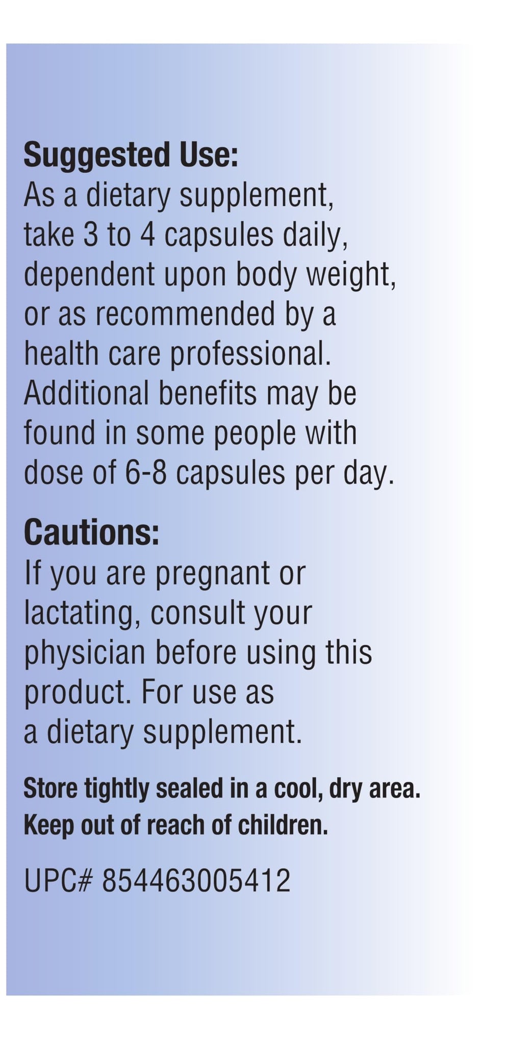Relentless Improvement D-Serine bottle on shelf with vegan, animal-free content emphasized.