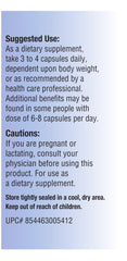 Relentless Improvement D-Serine bottle on shelf with vegan, animal-free content emphasized.